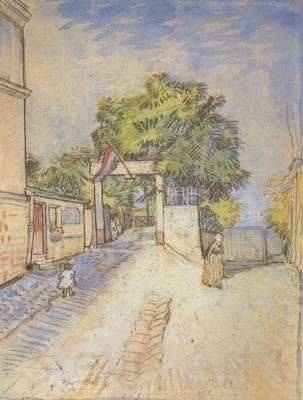 Vincent Van Gogh The Entrance of a Belvedere (nn04) Spain oil painting art